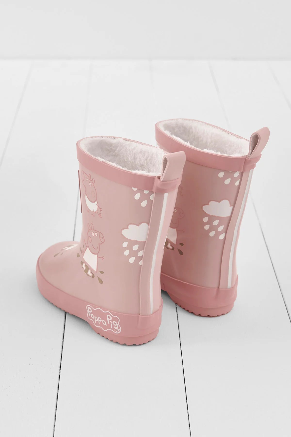 Grass & Air x Peppa Pig Colour Changing Wellies Pink image 3