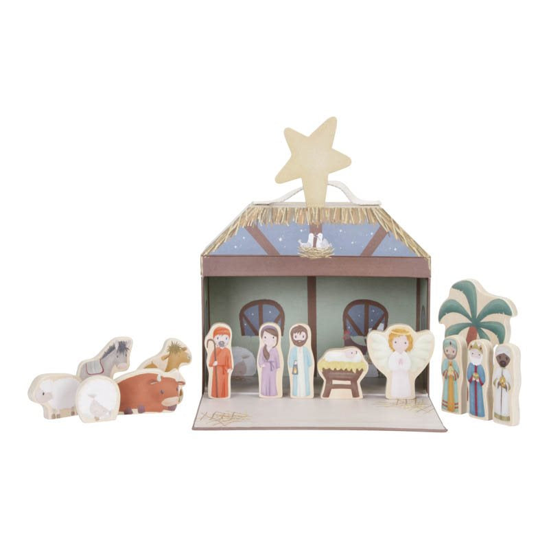 Little Dutch Christmas Manger image 0