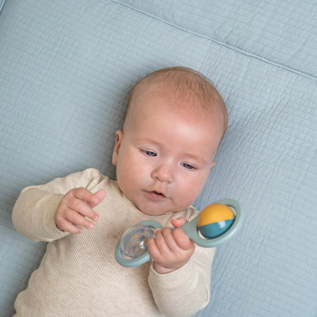 Little Dutch Ball Rattle - Blue image 2