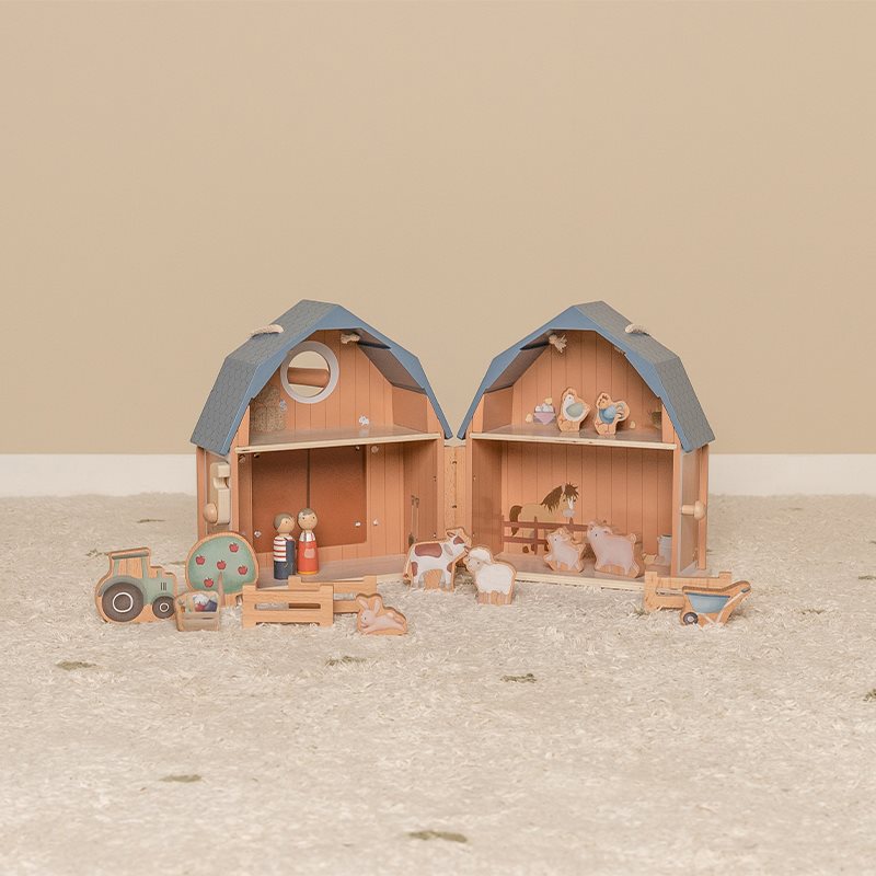 Little Dutch Portable Dolls House Little Farm image 4