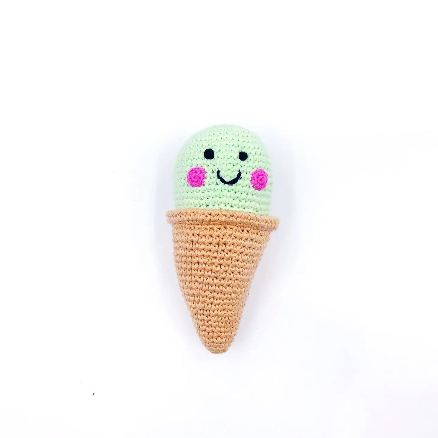 Pebble Pistachio Ice Cream Rattle image 0