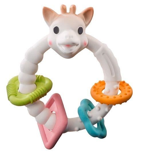 Sophie La Girafe Natural Rubber Teething Colo'rings