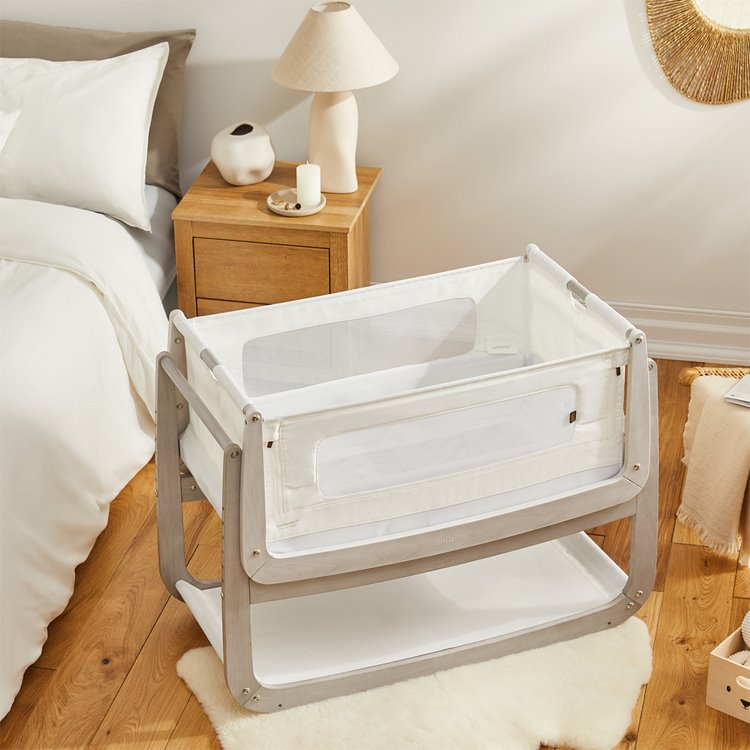 Snüz SnuzPod4 Bedside Crib 'The Natural Edit' Silver Birch image 5