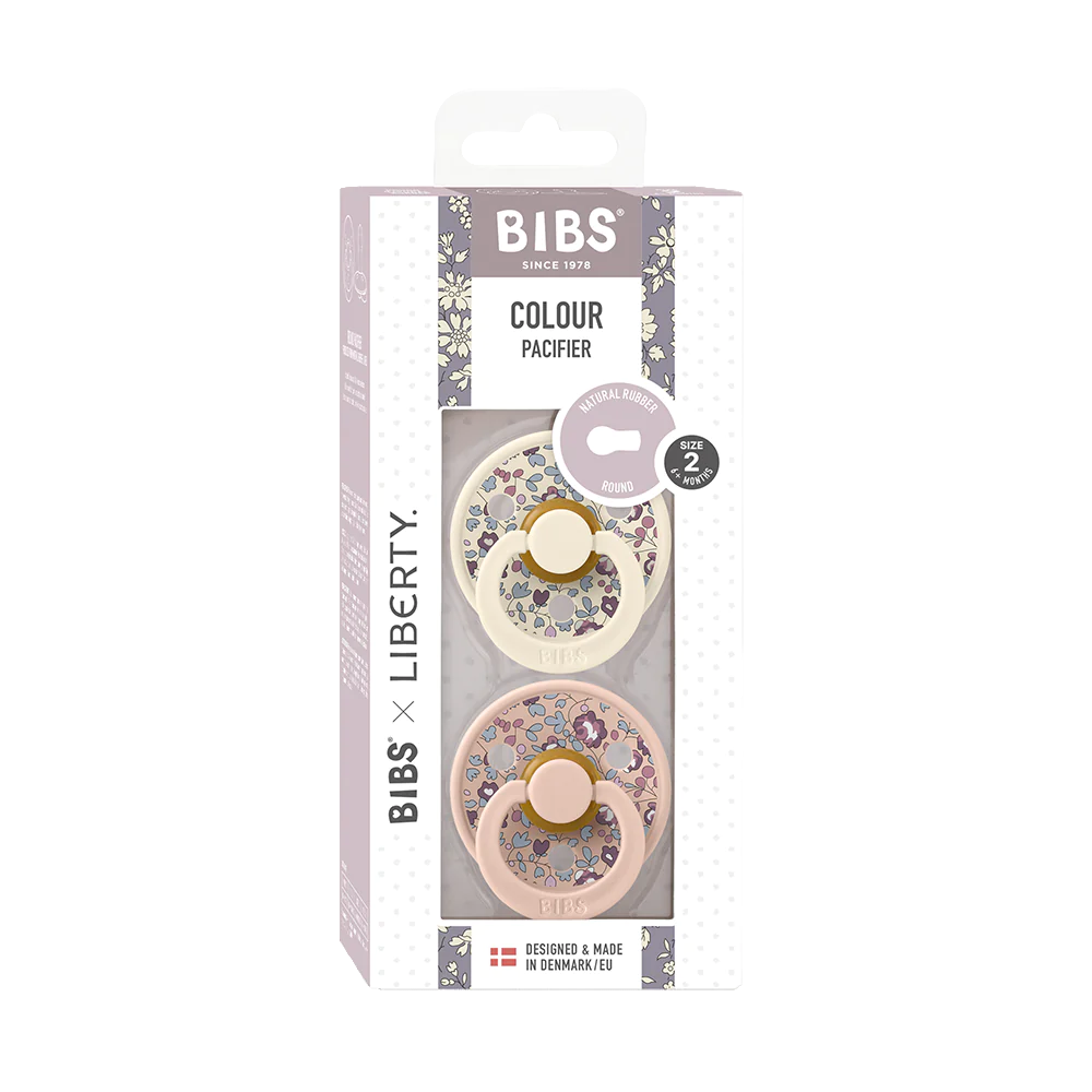 BIBS X LIBERTY Colour 2 Pack Eloise - Blush Mix image 4