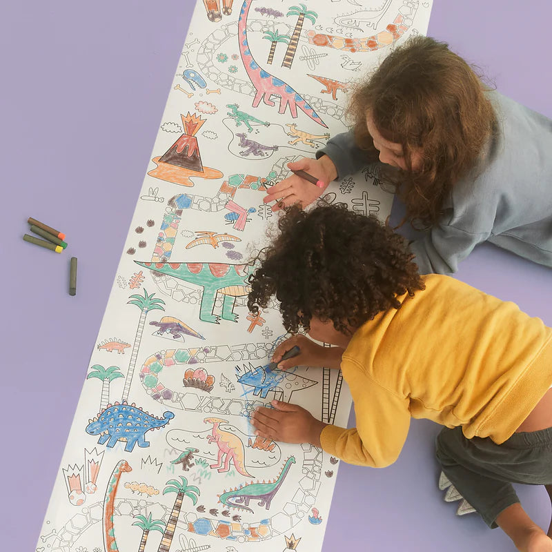 Olli Ella Playpa Colouring Roll - The Land Before Time image 1