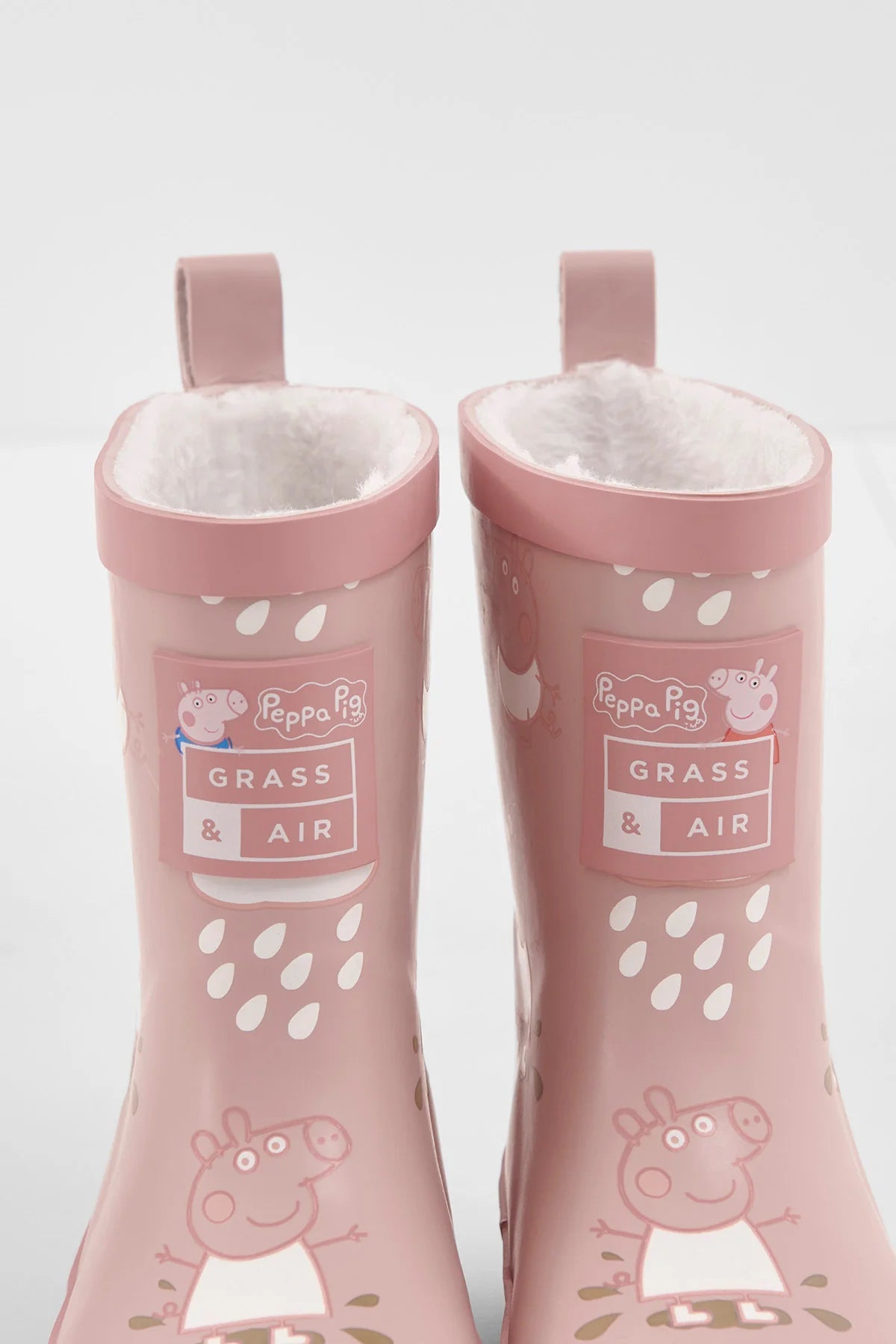 Grass & Air x Peppa Pig Colour Changing Wellies Pink image 2