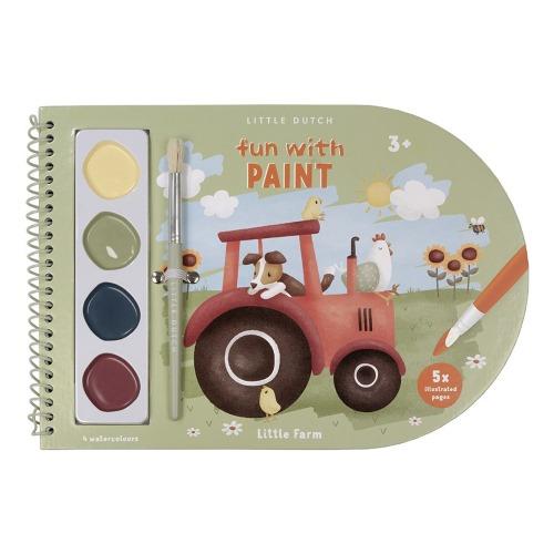 Little Dutch Paint Book Little Farm image 0