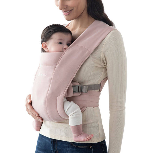 ergobaby Embrace Newborn Carrier Soft Knit Blush Pink image 0