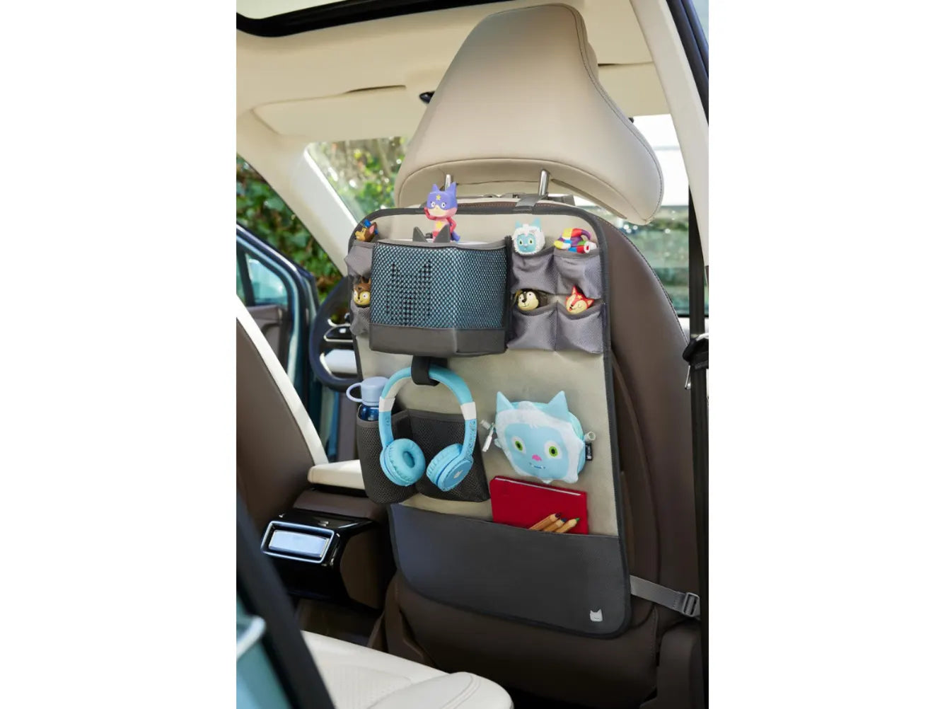 tonies® Car Organiser with Yeti Pouch image 0