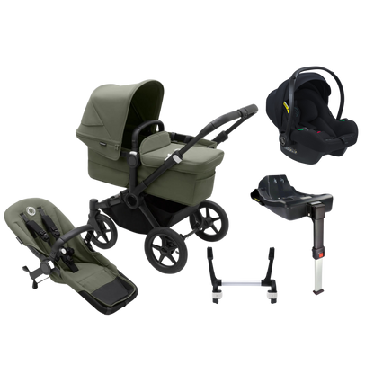 Bugaboo Donkey 5 Mono Bundle with Avionaut Cosmo Smart & Dock2 Isofix Base