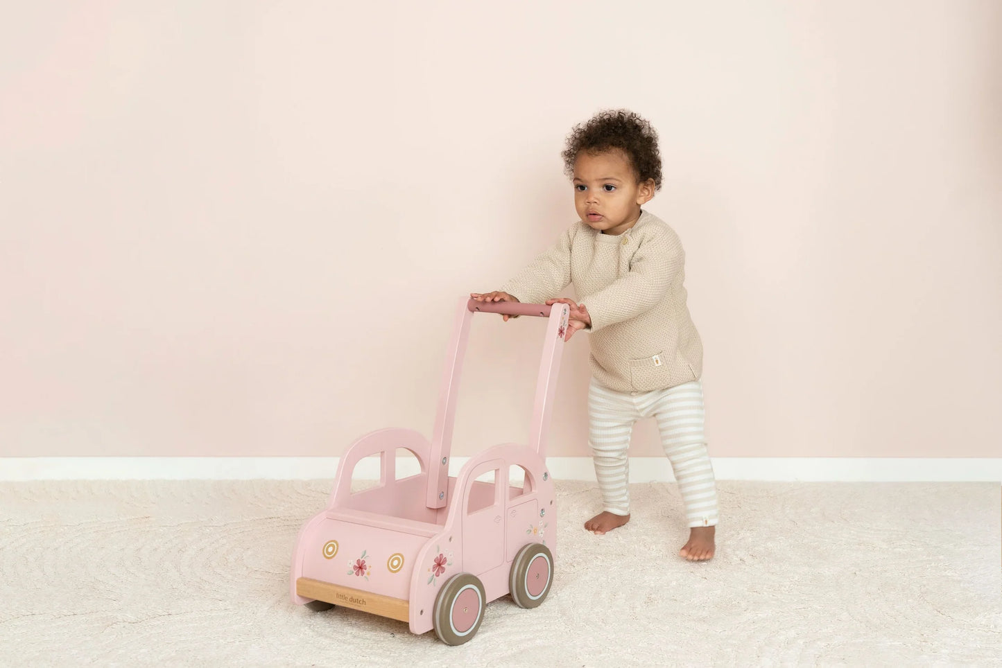 Little Dutch Baby Walker Wagon Pink image 1