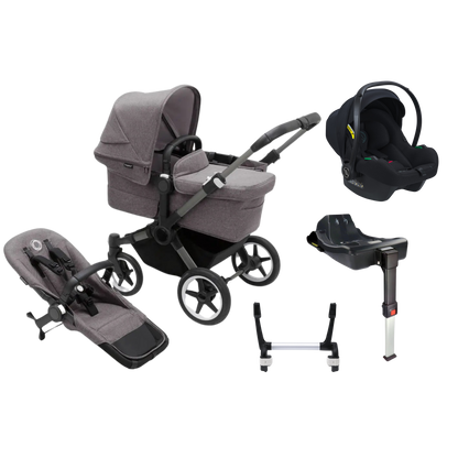 Bugaboo Donkey 5 Mono Bundle with Avionaut Cosmo Smart & Dock2 Isofix Base