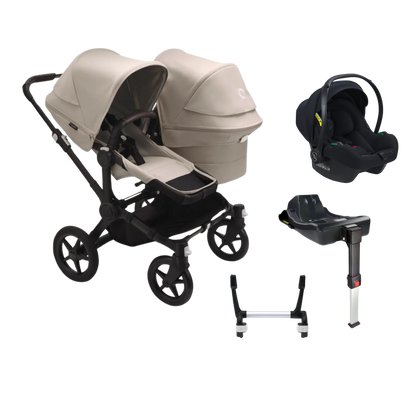 Bugaboo Donkey 5 Duo with Avionaut Cosmo Smart & Dock2 Isofix Base