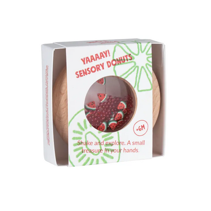 Petit Boum Sensory Donut Watermelon image 1