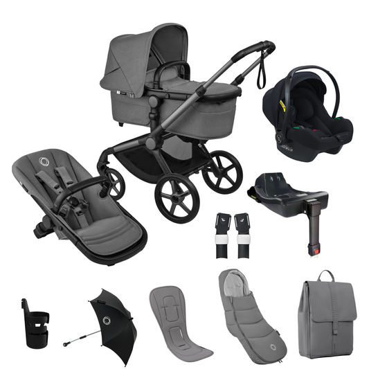 Bugaboo Fox 5 Renew Complete Bundle with Avionaut Cosmo Smart & Dock2 Isofix Base