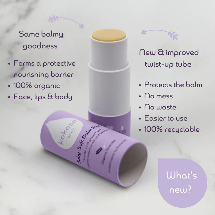 Kokoso Baby-Soft Balm Stick Organic Lavender image 5