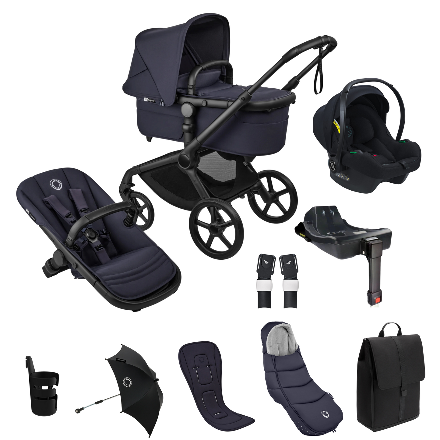 Bugaboo Fox 5 Renew Complete Bundle with Avionaut Cosmo Smart & Dock2 Isofix Base