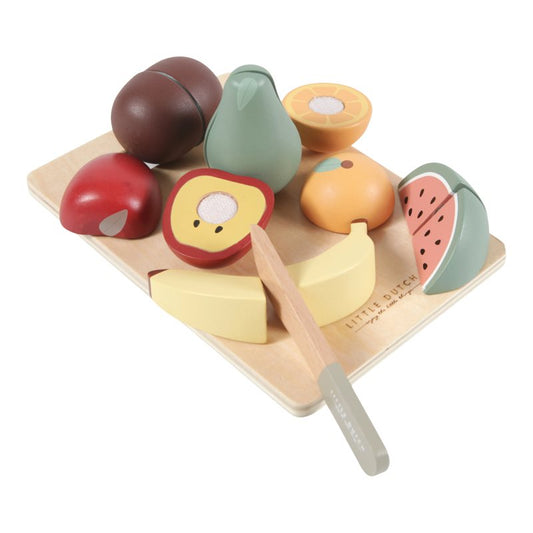 Little Dutch Wooden Cutting Fruit image 0