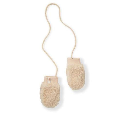 Little Dutch Teddy Mittens - Sand 0-3M image 0