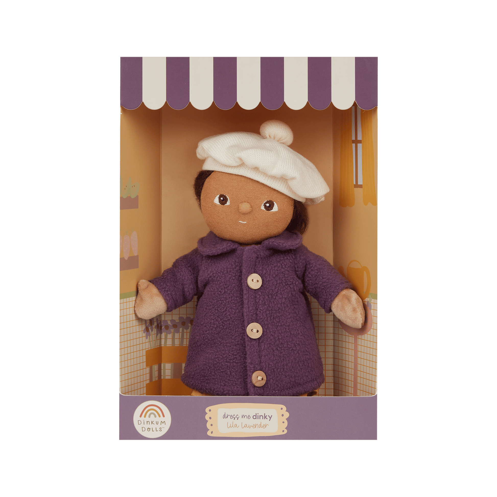 Olli Ella Dress Me Dinky - Lila Lavender image 2