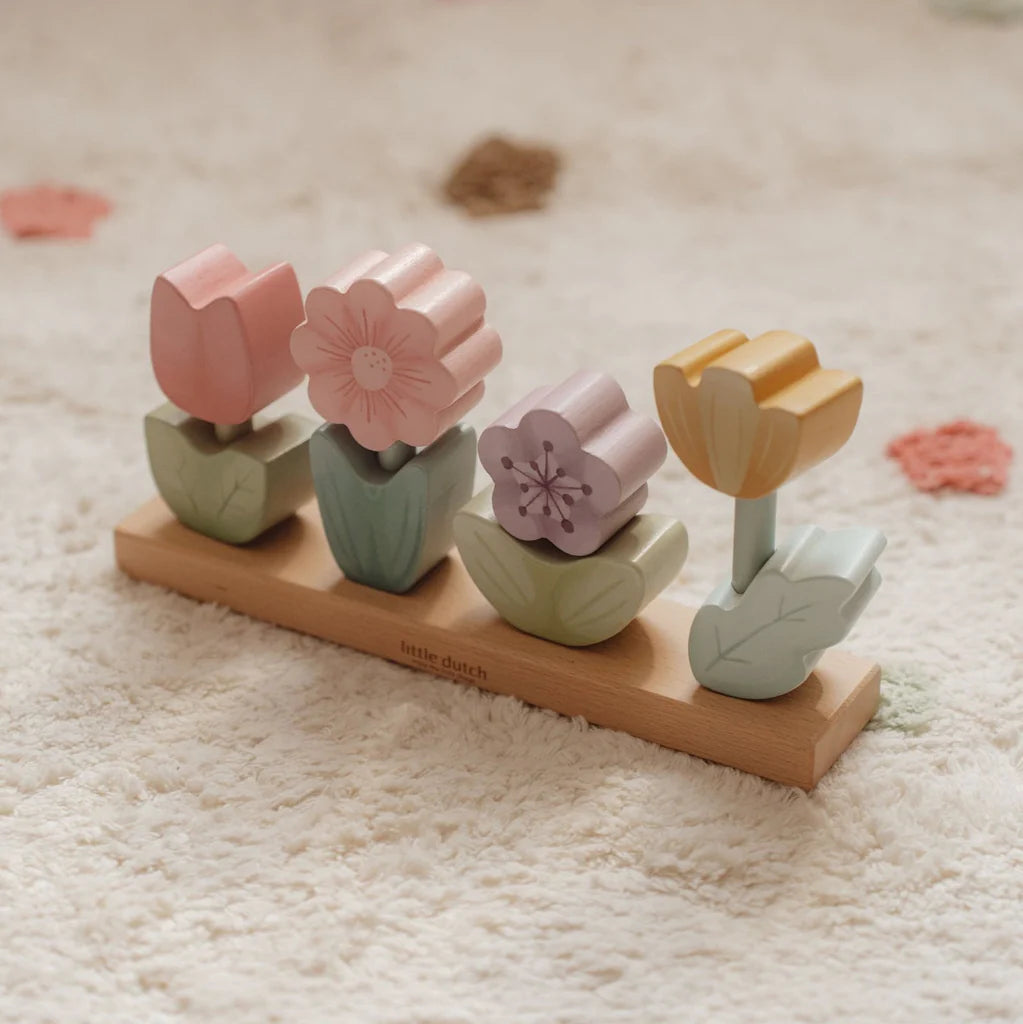 Little Dutch Stacking Puzzle - Fairy Garden image 3