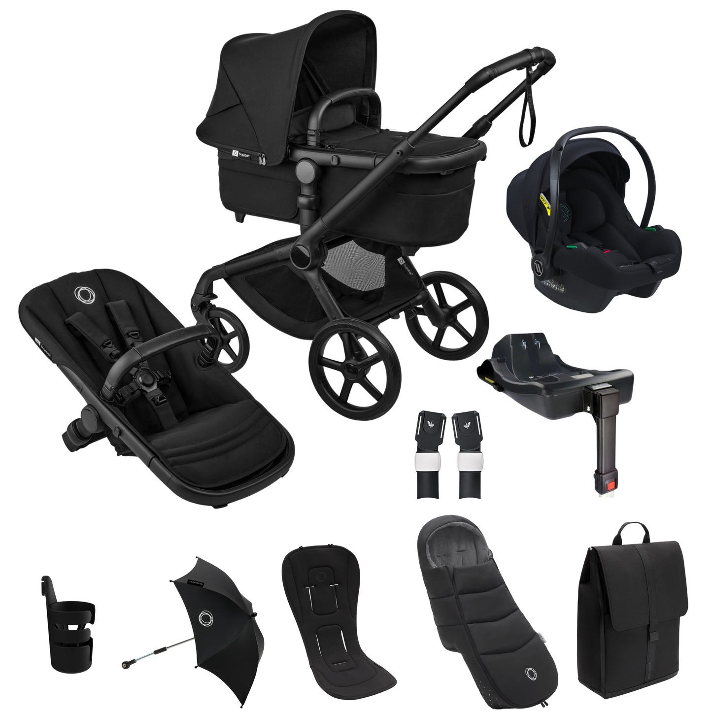 Bugaboo Fox 5 Renew Complete Bundle with Avionaut Cosmo Smart & Dock2 Isofix Base