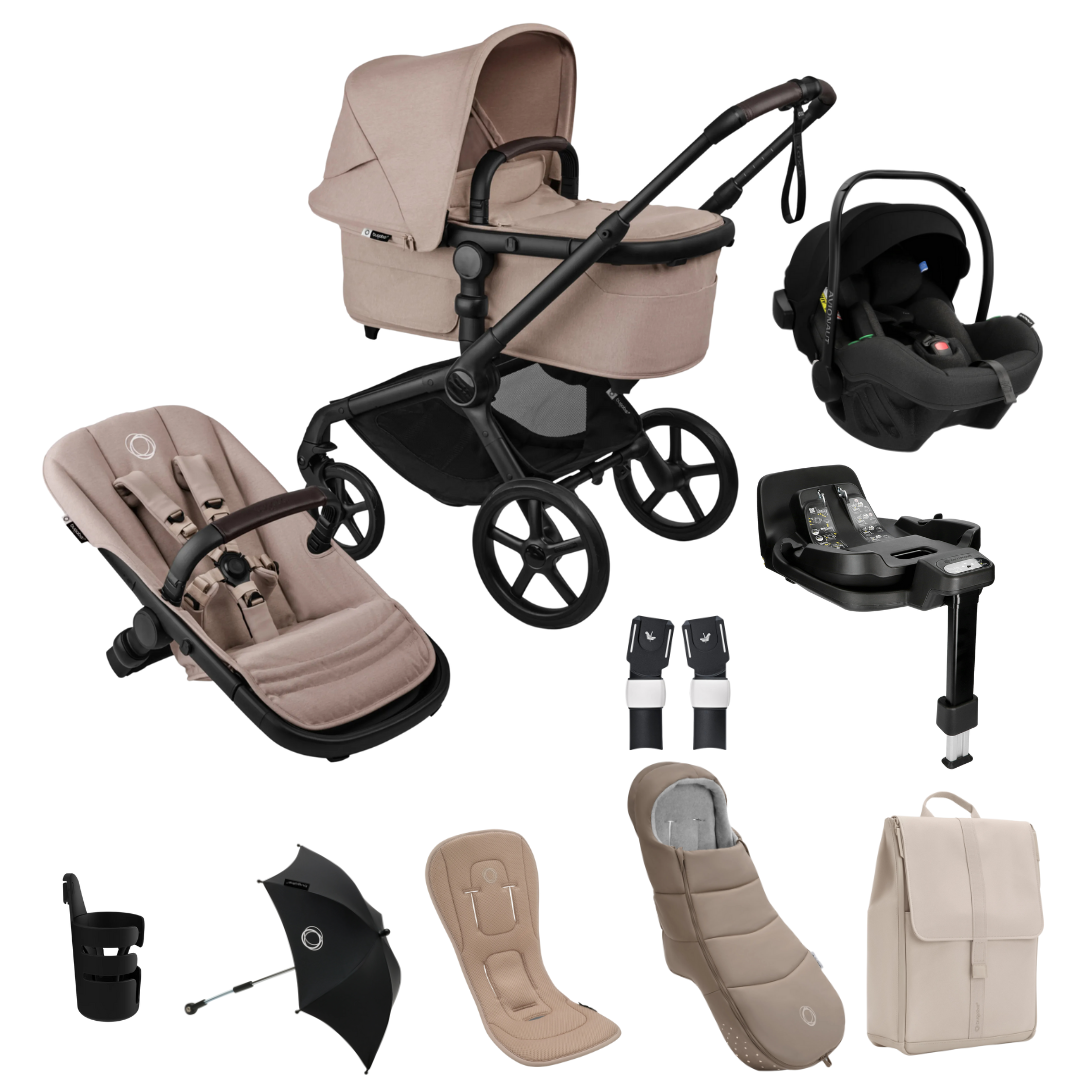 Bugaboo Fox 5 Renew Complete Bundle with Avionaut Pixel Pro 2.0C & IQ Orbit Isofix Base