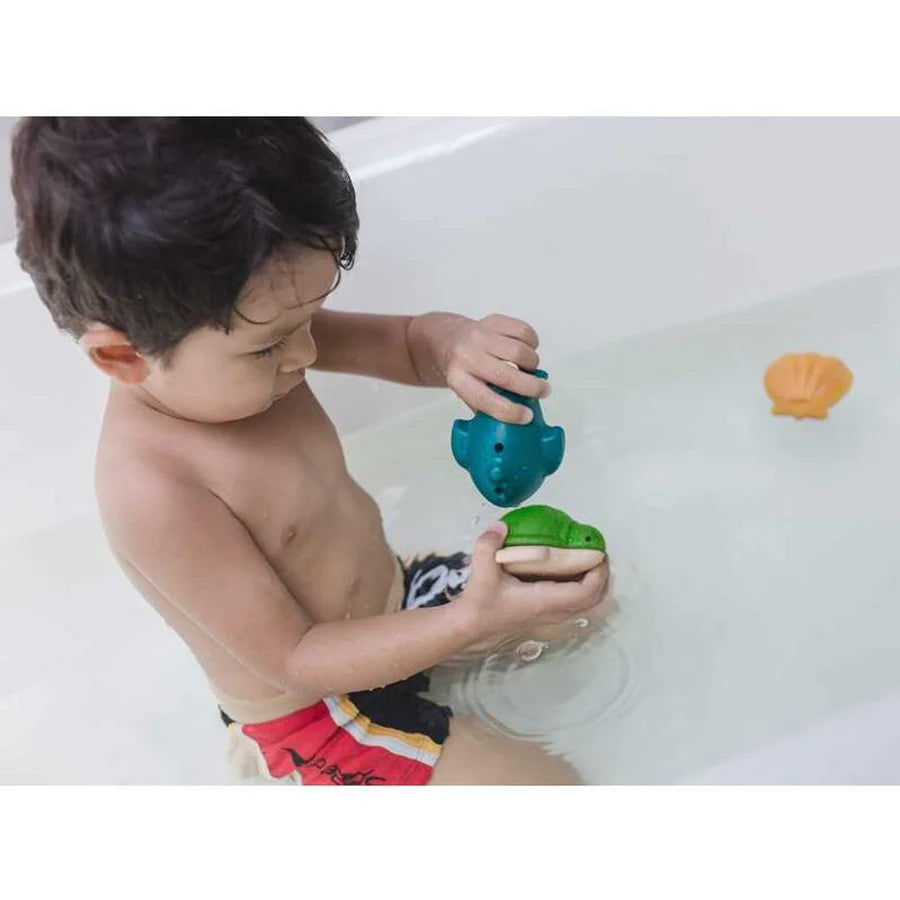 Plan Toys Wooden Sea Life Bath Set image 1