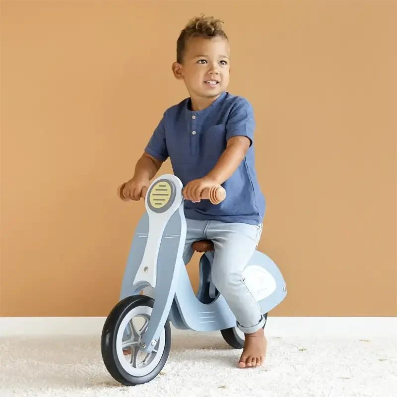 Little Dutch Balance Bike Scooter - Blue image 4