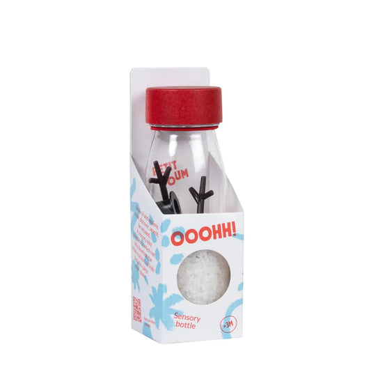 Petit Boum Sensory Bottle Christmas Snowman image 0