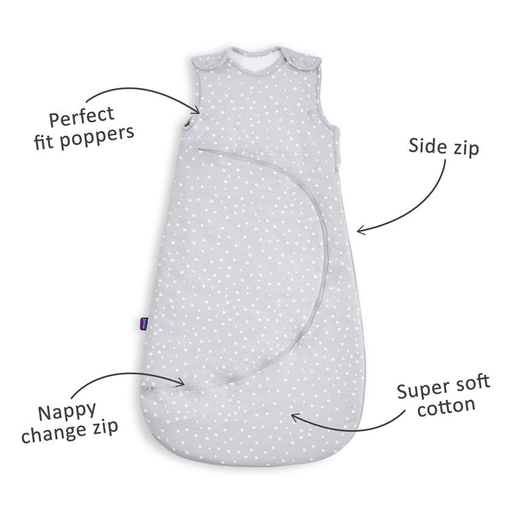 SnüzPouch Sleeping Bag 2.5 Tog - White Spot image 1