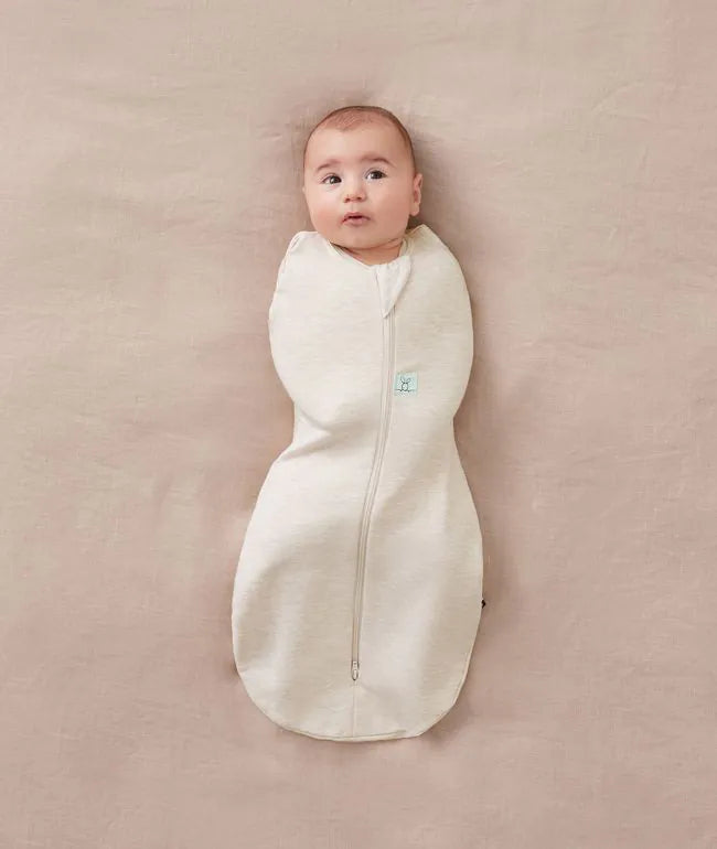 ErgoPouch Cocoon Swaddle Bag 1.0 TOG - Oatmeal Marle image 1