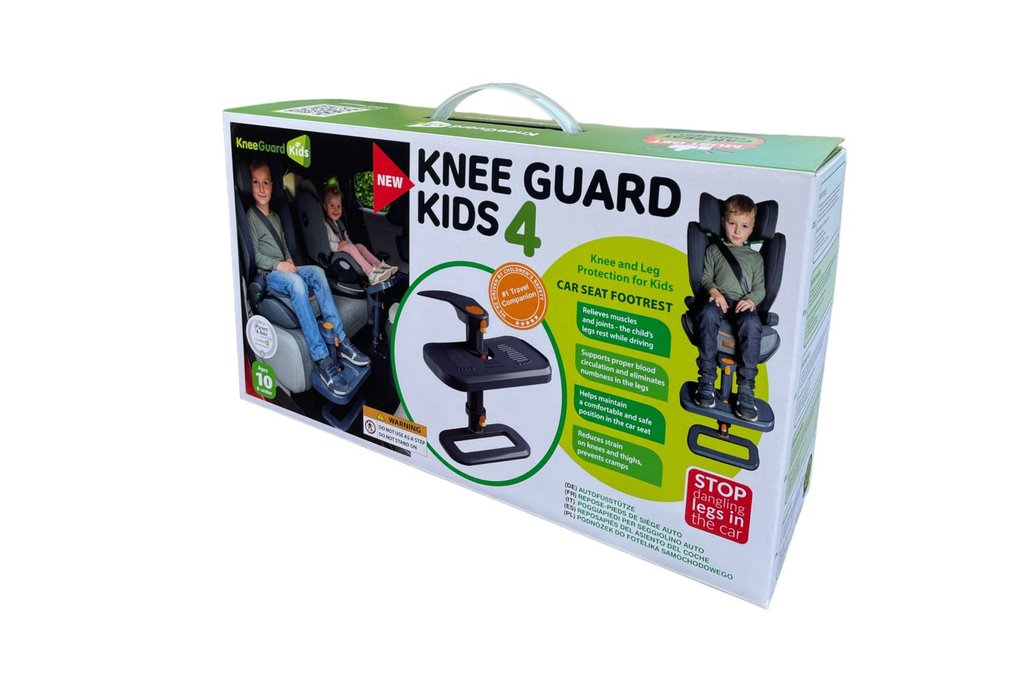 KneeGuardKids 4 Car Seat Footrest