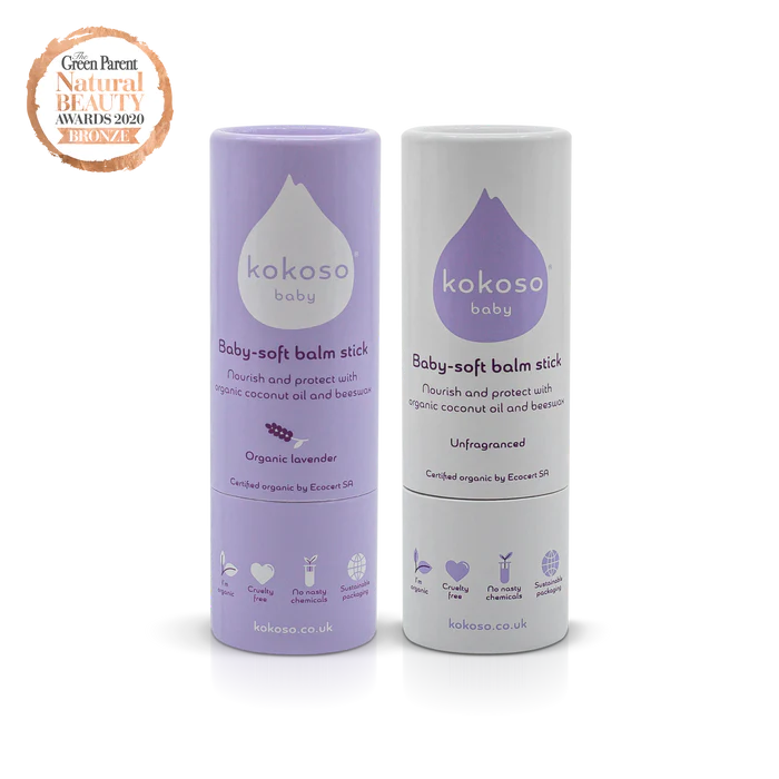 Kokoso Baby-Soft Balm Stick Organic Lavender image 0