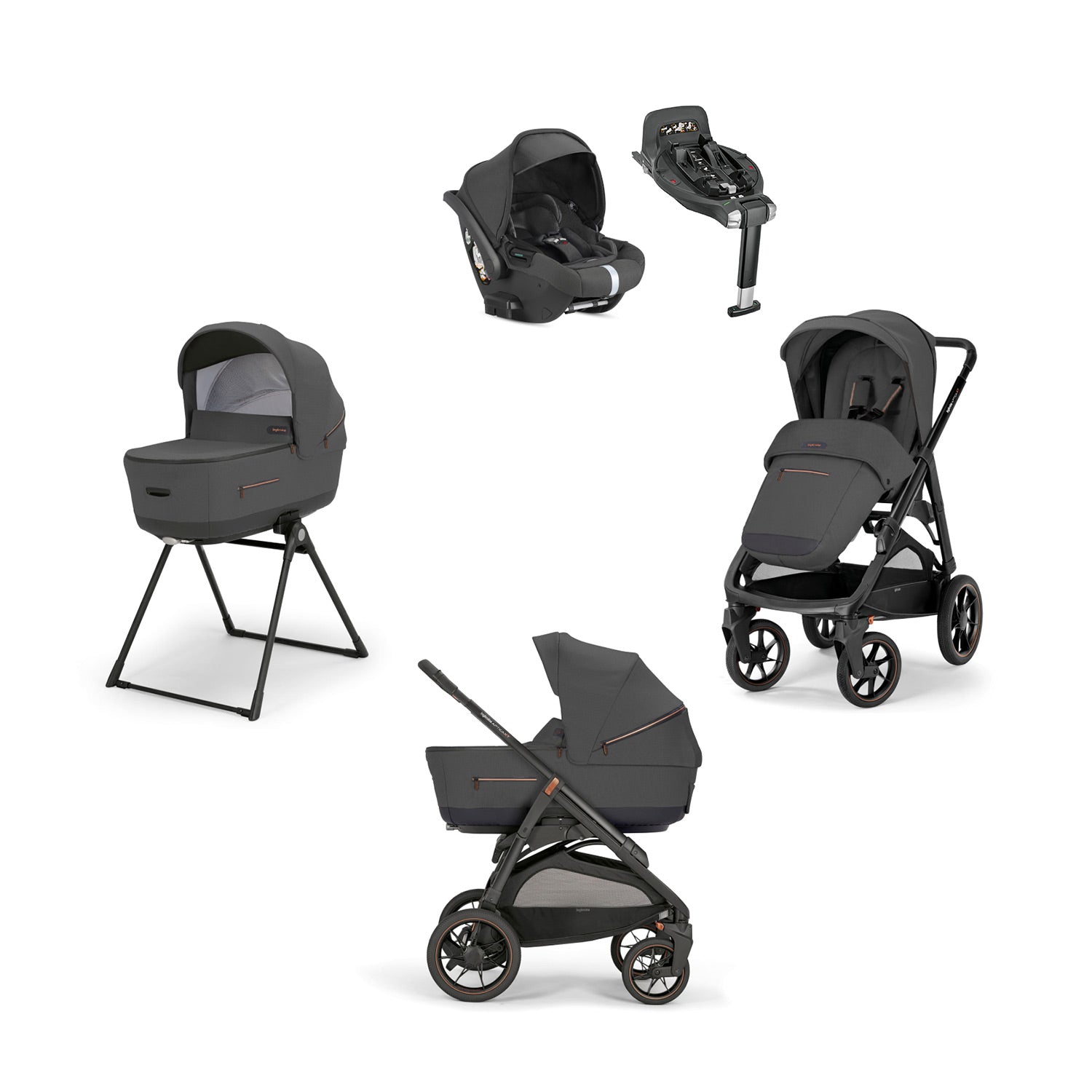 Inglesina Aptica XT Travel System - Magnet Grey image 0