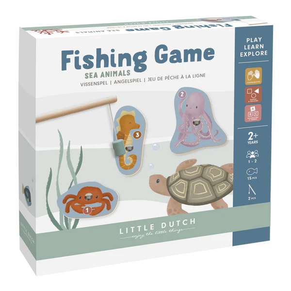 Little Dutch Fishing Game - Sea Animals image 0