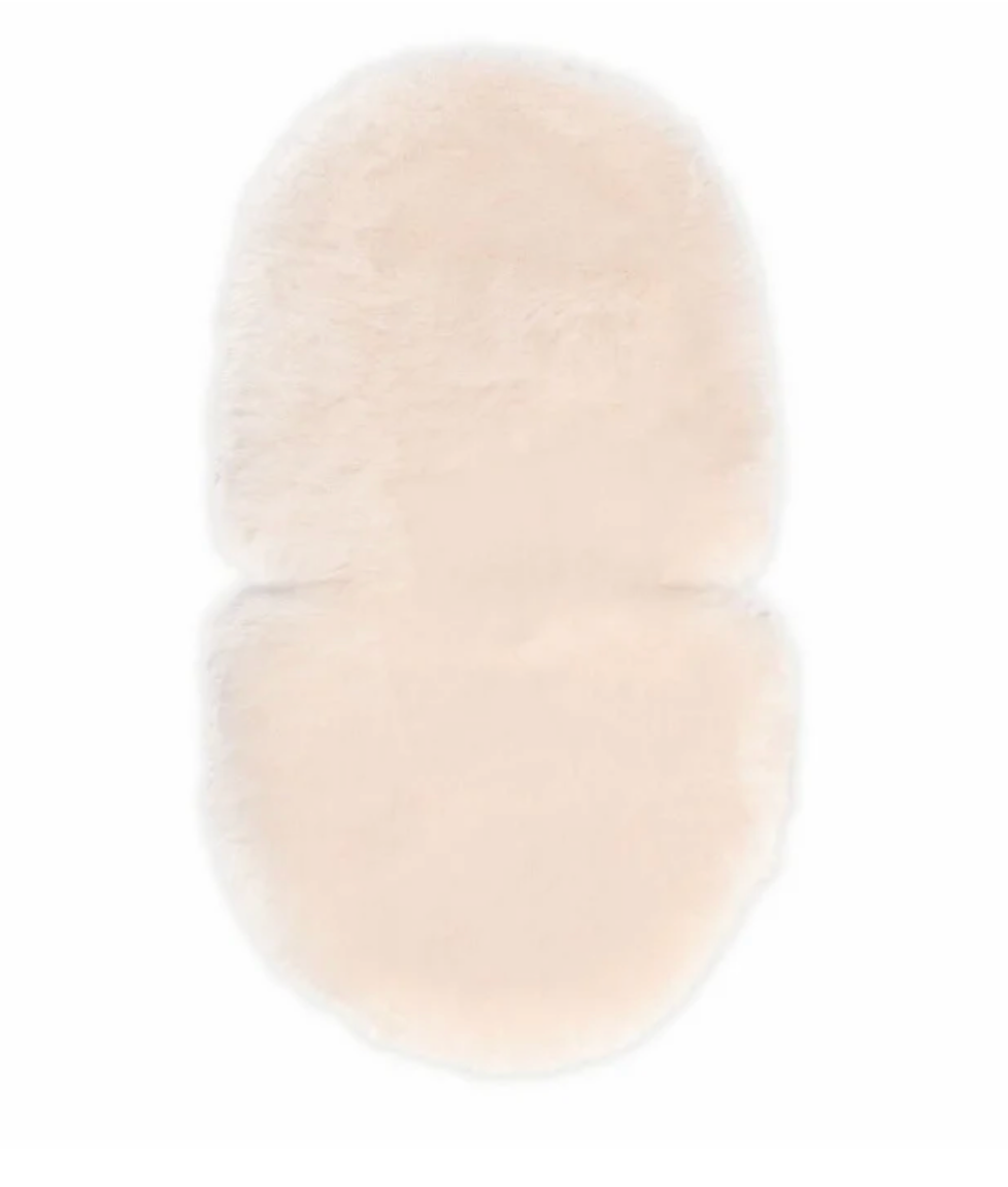 Baa Baby Sheepskin Pram Style Liner | Milk Shorn Hair image 0