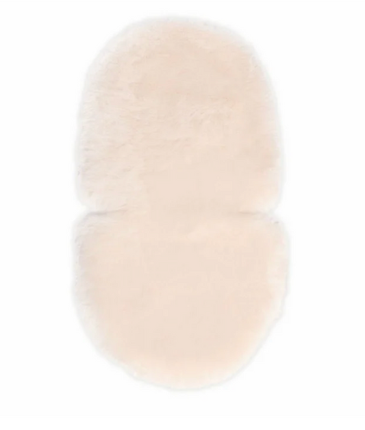 Baa Baby Sheepskin Pram Style Liner | Milk Shorn Hair image 0