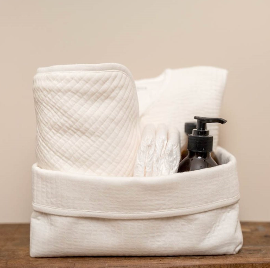 Little Dutch Storage Basket - Pure Soft White image 0