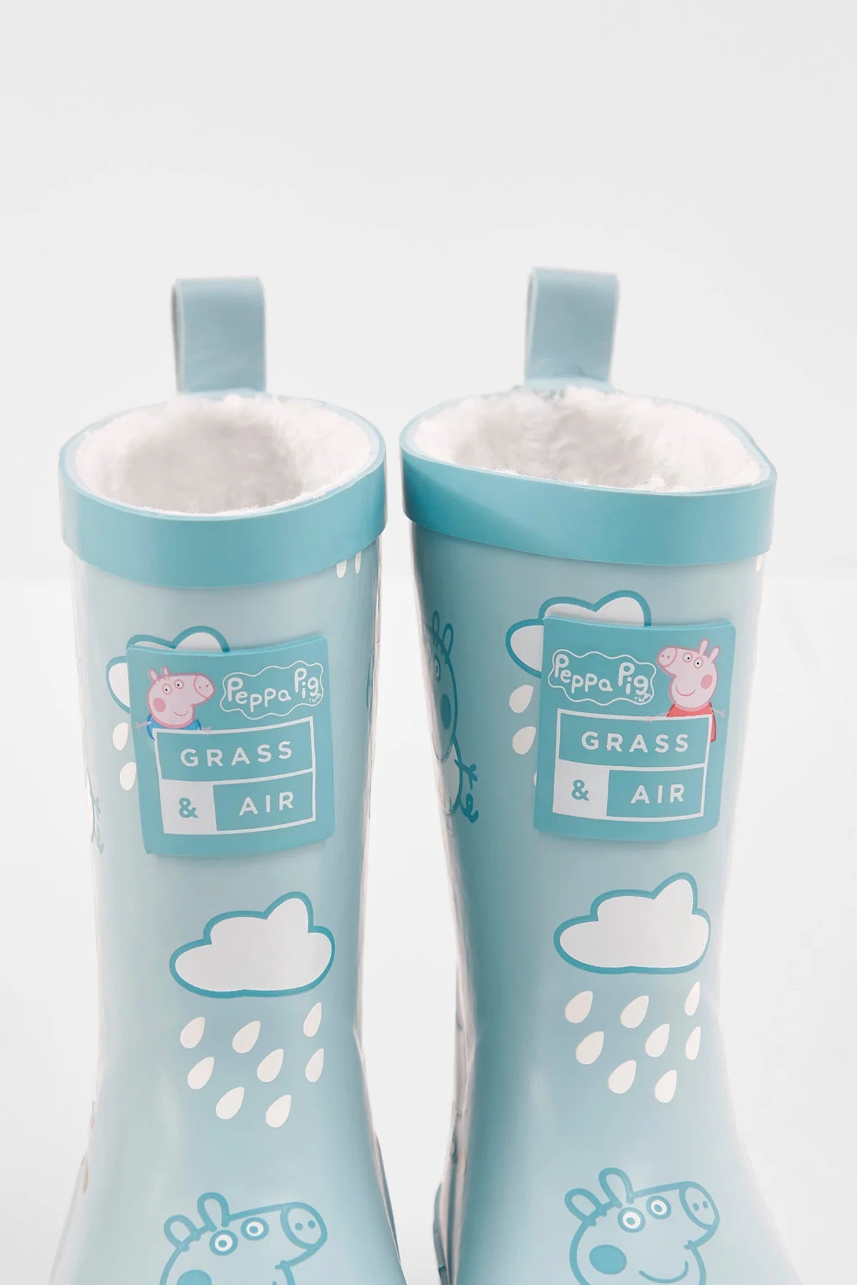 Grass & Air x Peppa Pig Colour Changing Wellies Blue image 1