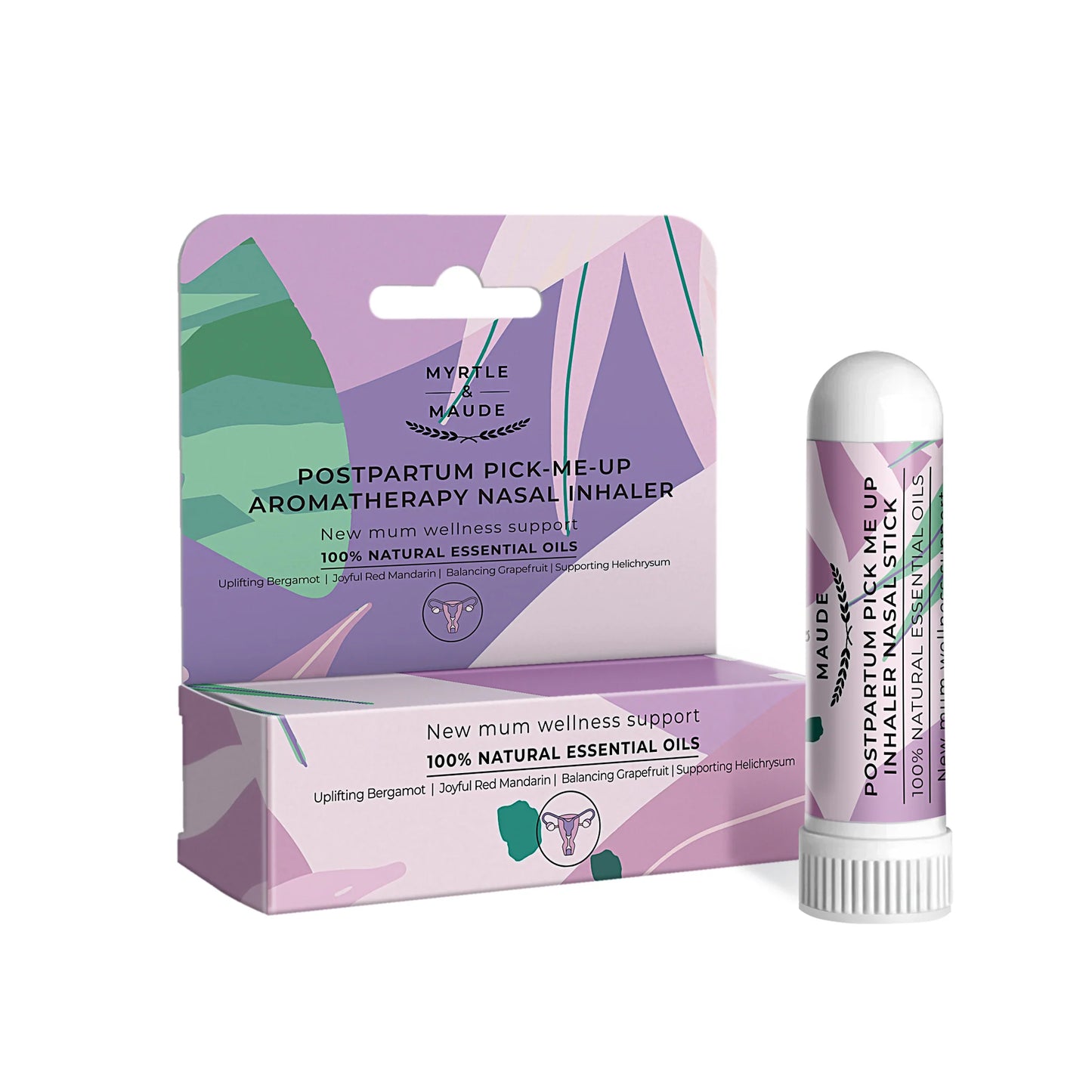 Myrtle & Maude Postpartum Essential Oil Nasal Inhalation Stick image 0