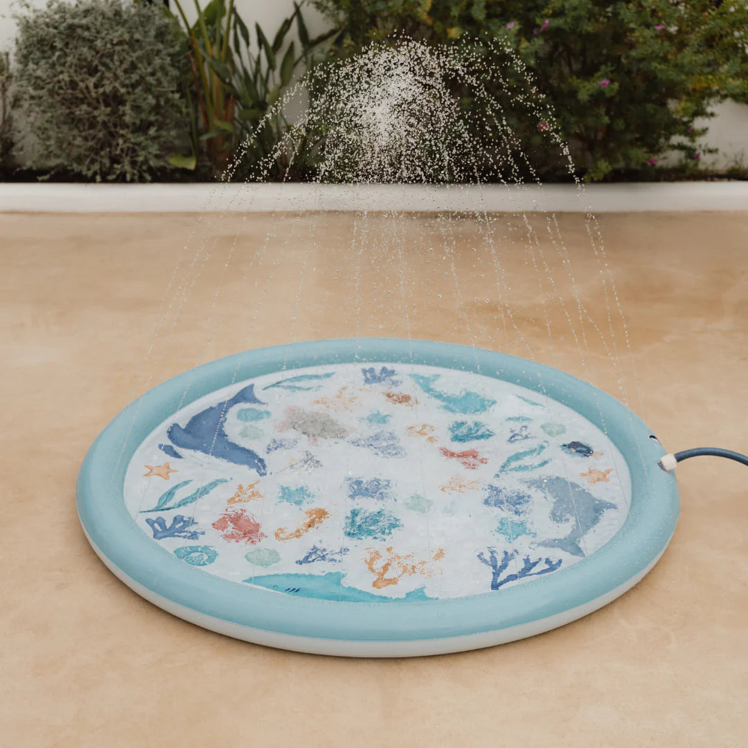 Little Dutch Sprinkler Mat - Ocean Dreams Blue image 3