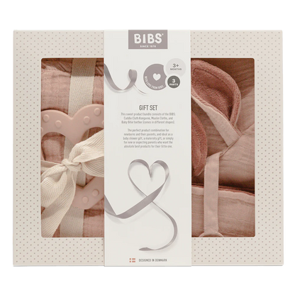 BIBS Newborn Gift Set Blush Pink image 0