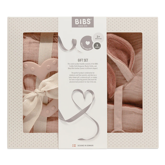 BIBS Newborn Gift Set Blush Pink image 0