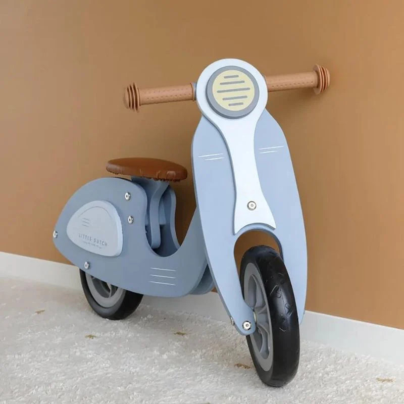 Little Dutch Balance Bike Scooter - Blue image 3