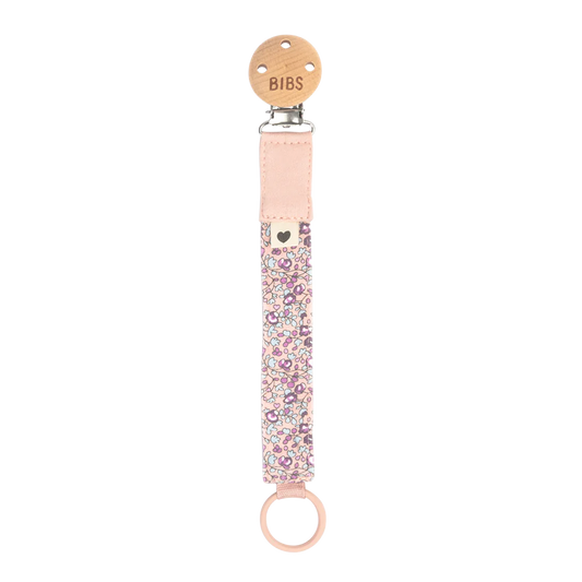 BIBS X LIBERTY Pacifier Clip - Eloise Blush image 0