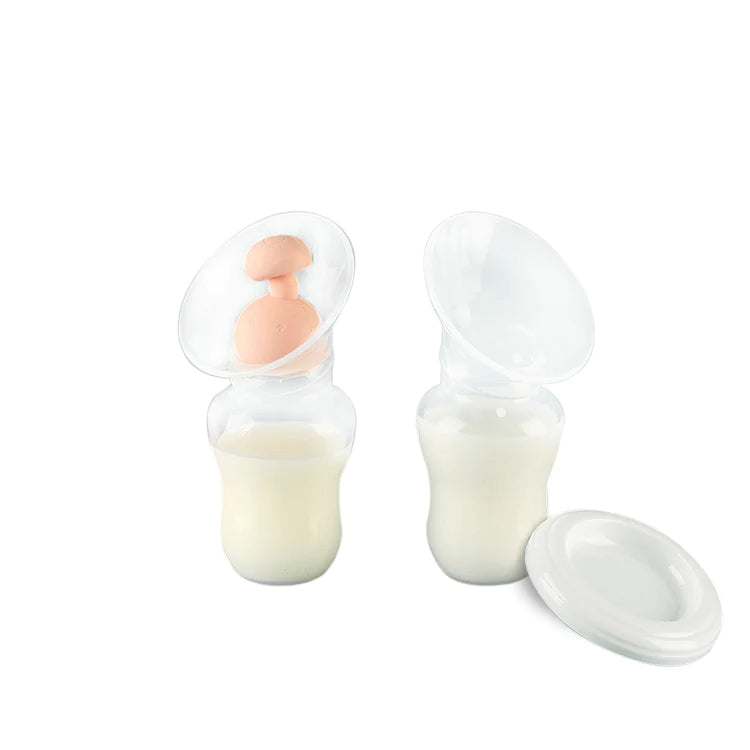 Fraupow Manual Breast Pump & Milk Collector image 0