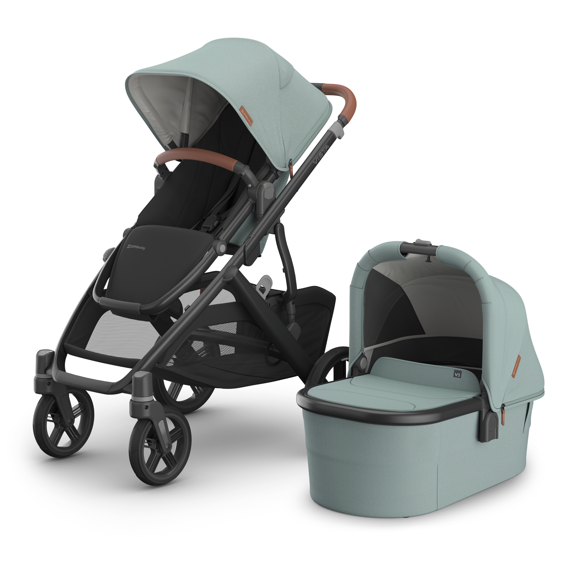 UPPAbaby Vista V3 Pushchair and Carrycot image 11