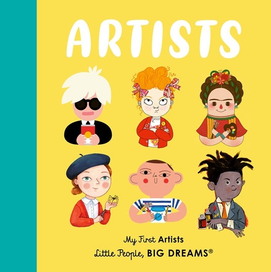 Little People, BIG DREAMS Artists Board Book image 0