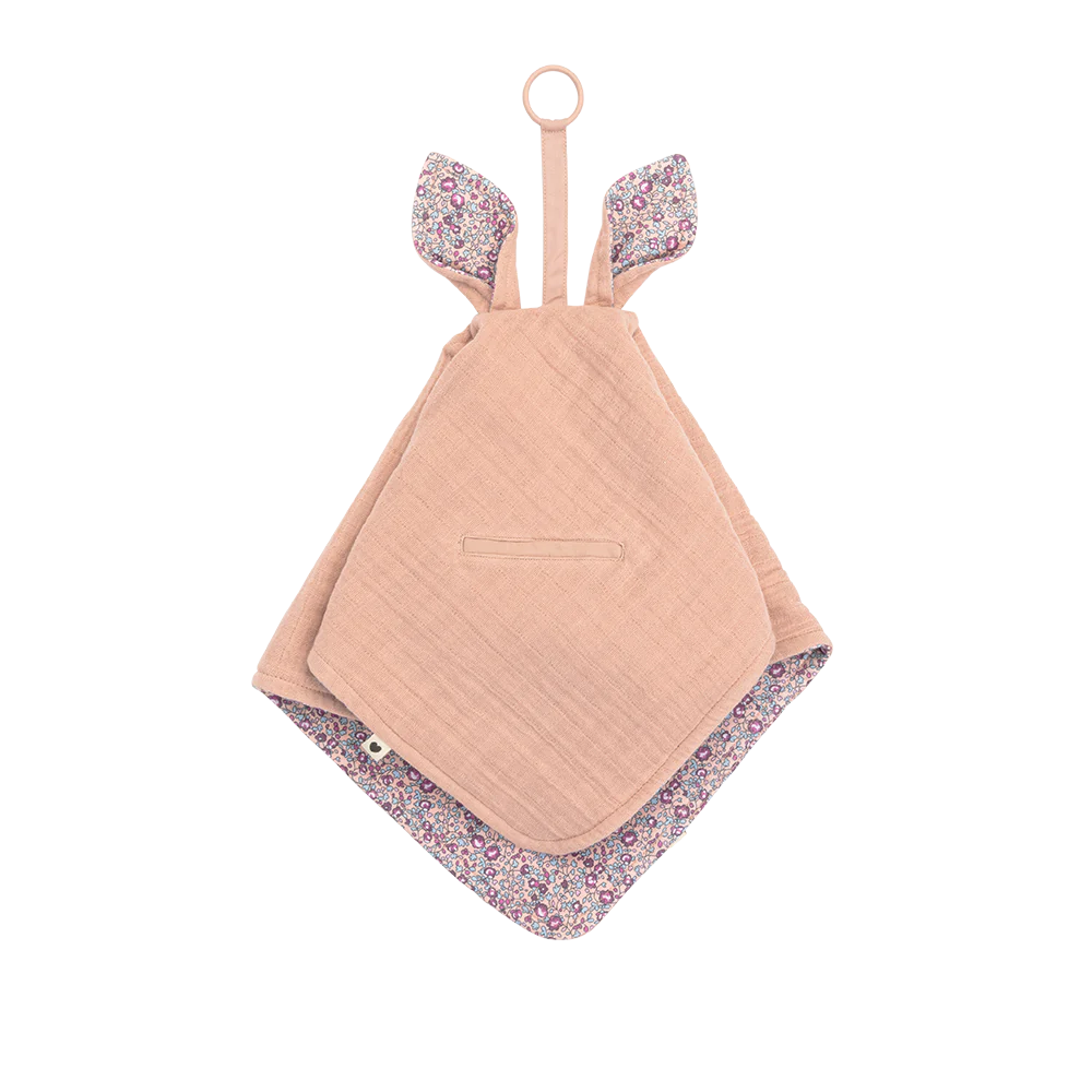 BIBS x LIBERTY Cuddle Cloth Kangaroo Eloise - Blush image 0